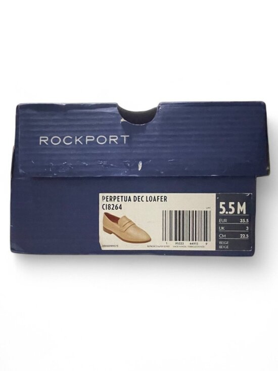 Rockport Womens Perpetua Dec Beige Loafers 5.5M - Picture 10 of 10